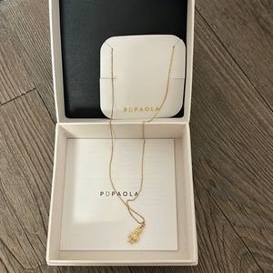 PDPAOLA at Zales Cubic Zirconia Robot Necklace